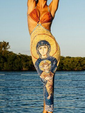 Akosha Swimwear, Rosario dress | Size's, Top: L, Skirt: S